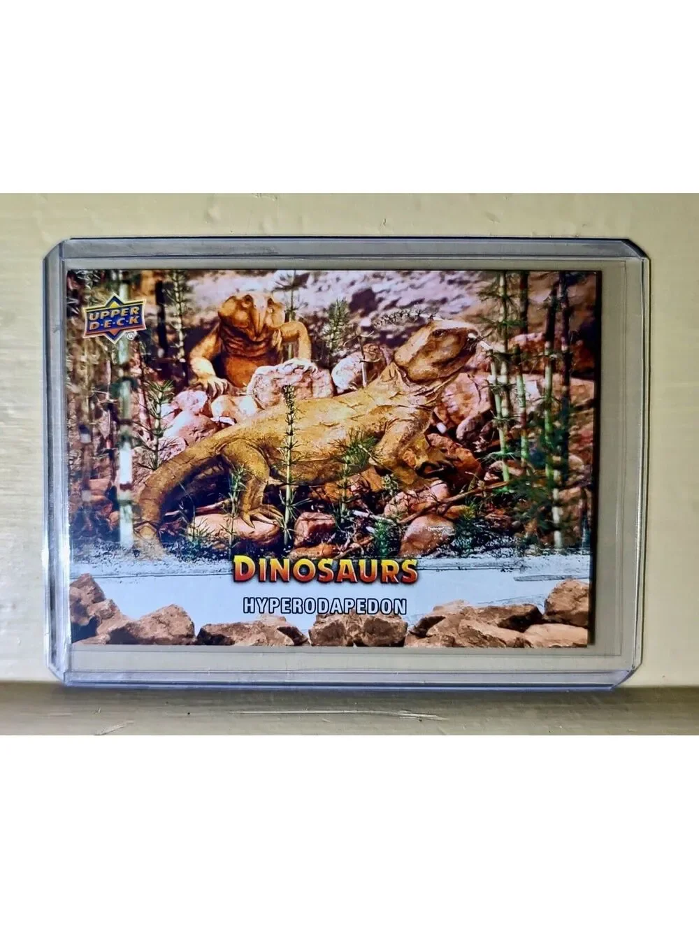 2015 Upper Deck Dinosaurs Hyperodapedon #72 Card